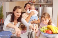 family-in-kitchen