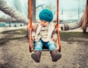 child_on_swing