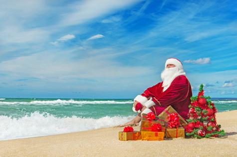 santa-in-australia