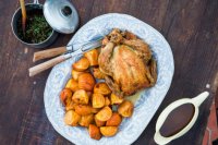 Roast chicken