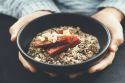 1509 macadamia quinoa porridge with baked rhubarb (2)