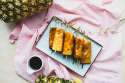 Caramelised pineapple skewers - cover photo - motherpedia