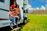 Caravan with kids cover